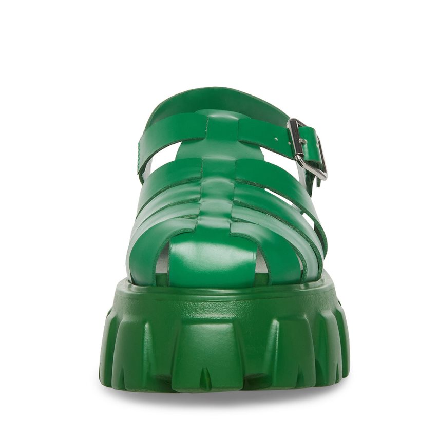 Sandalias de Plataforma Steve Madden Echo Mujer Verde | ES VL03ES